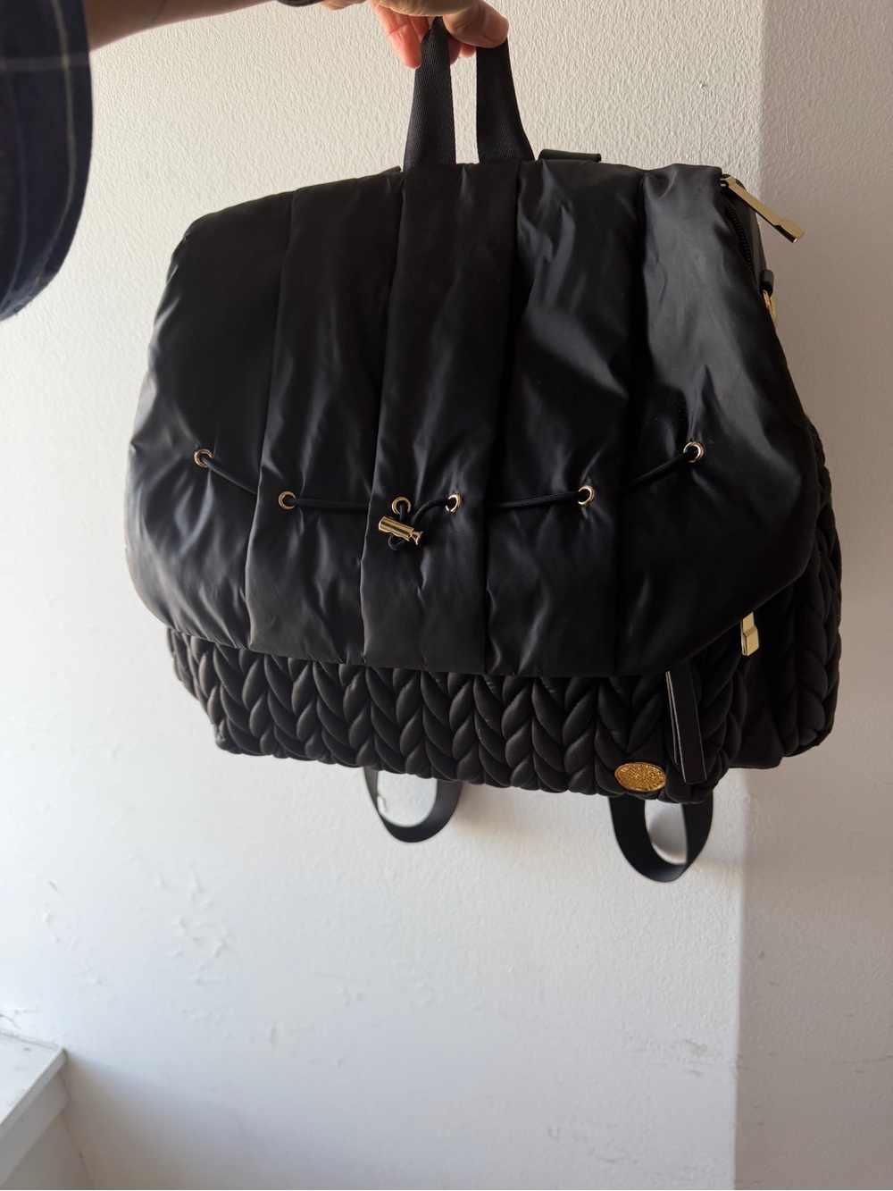 HAPP Levy black diaper bag | barely used